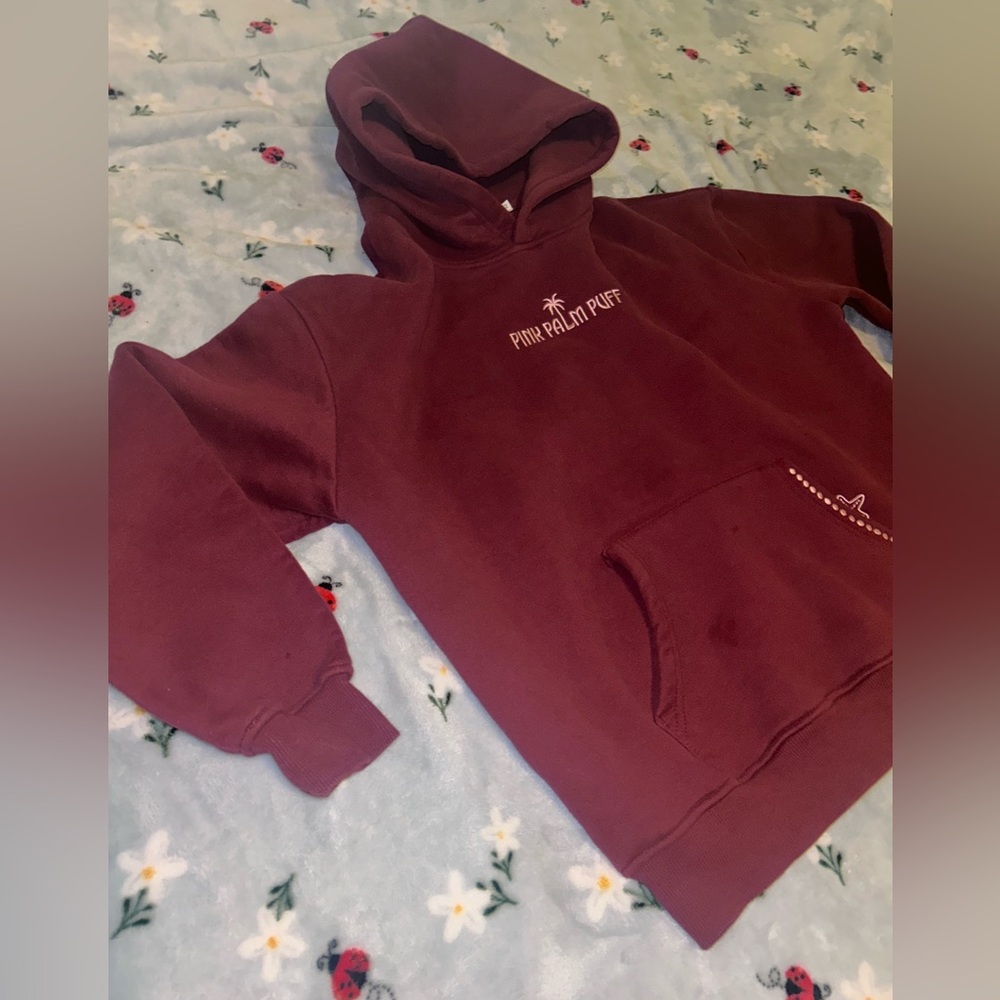 Pink Palm Puff Hoodie
“Cherry” - Picture 5 of 9